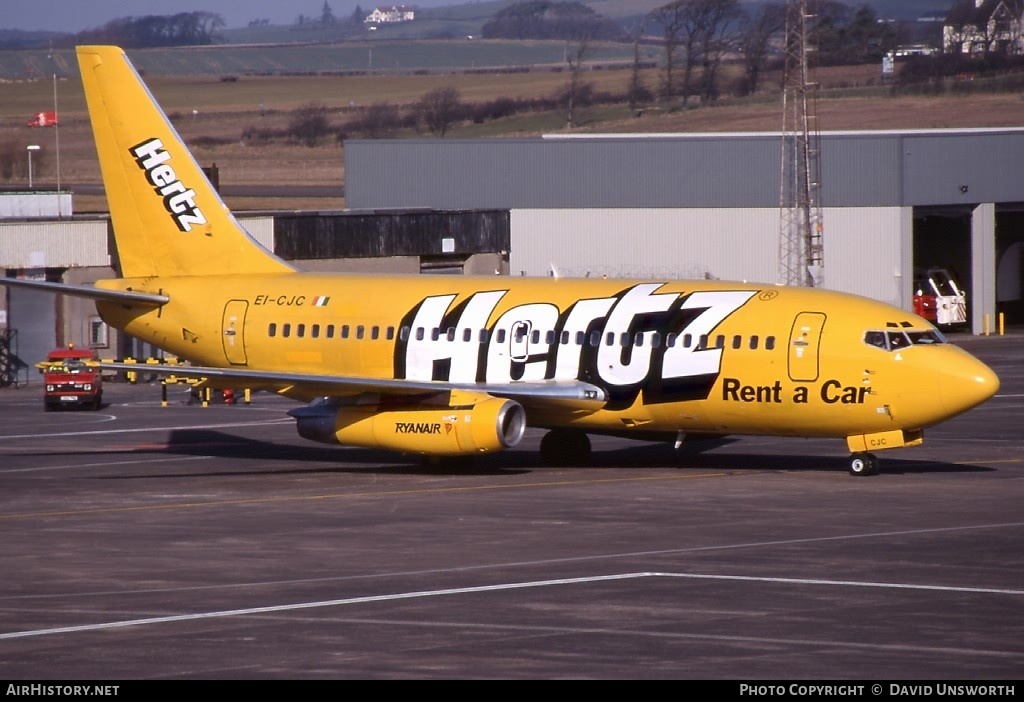 Aircraft Photo of EI-CJC | Boeing 737-204/Adv | Ryanair | AirHistory.net #70914