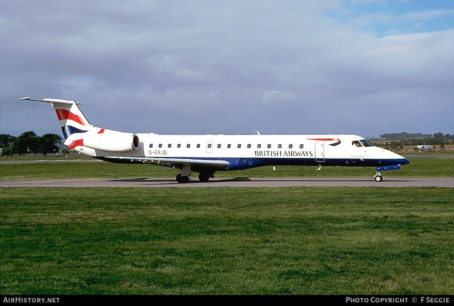 Aircraft Photo of G-ERJD | Embraer ERJ-145EP (EMB-145EP) | British Airways | AirHistory.net #70935