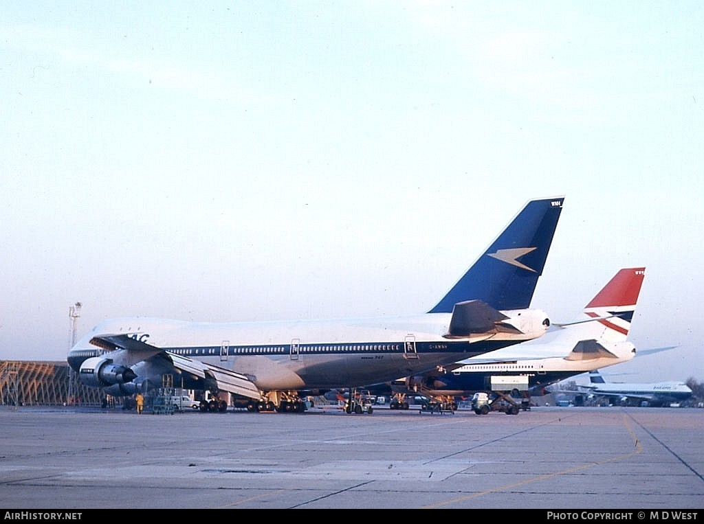 Aircraft Photo of G-AWNH | Boeing 747-136 | BOAC - British Overseas Airways Corporation | AirHistory.net #70939