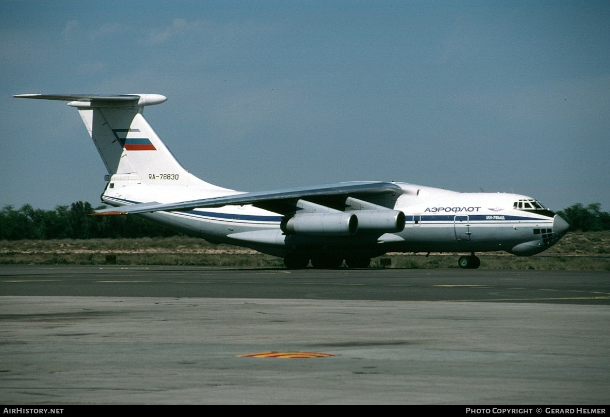 Aircraft Photo of RA-78830 | Ilyushin Il-76MD | Aeroflot | AirHistory.net #70940