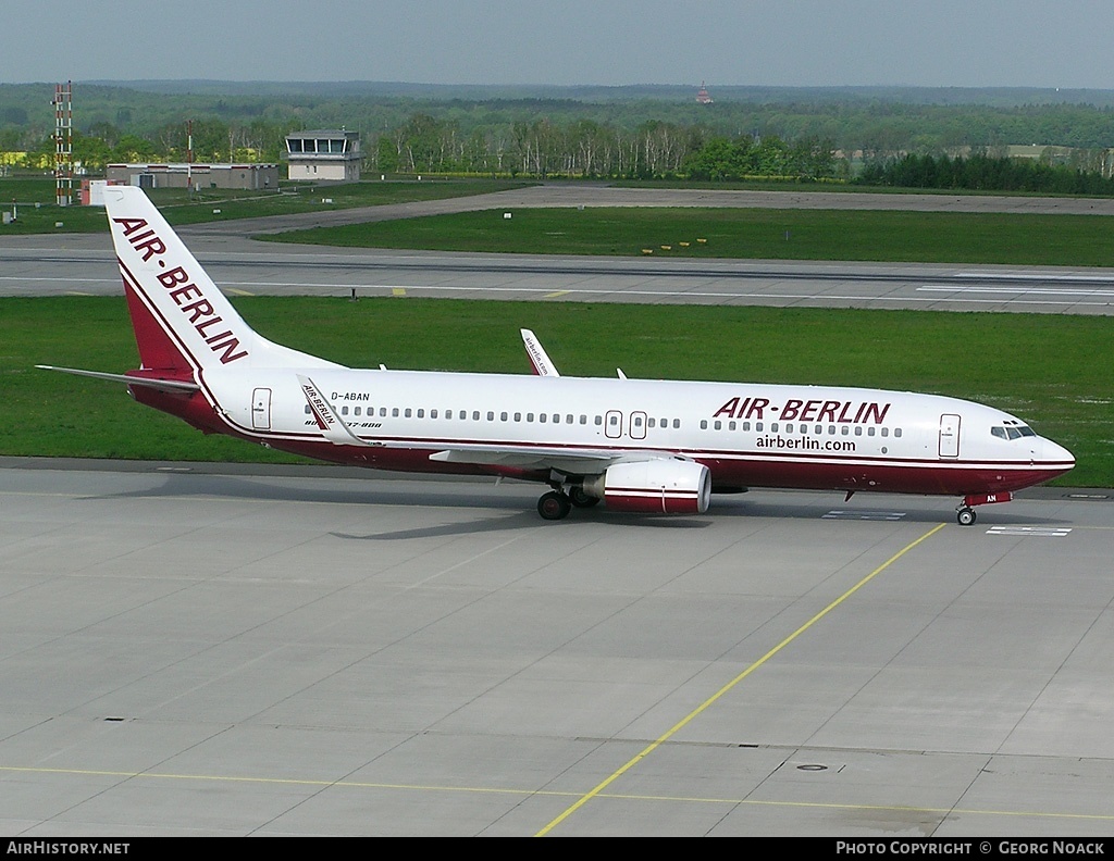 Aircraft Photo of D-ABAN | Boeing 737-86J | Air Berlin | AirHistory.net #70949