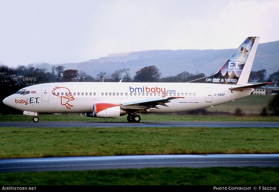 Aircraft Photo of G-OBMP | Boeing 737-3Q8 | Bmibaby | AirHistory.net #70954