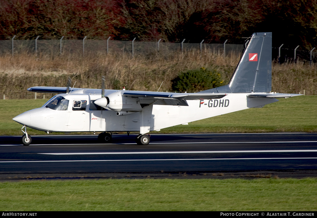 Aircraft Photo of F-GDHD | Britten-Norman BN-2A-9 Islander | Aéro Sotravia | AirHistory.net #70979