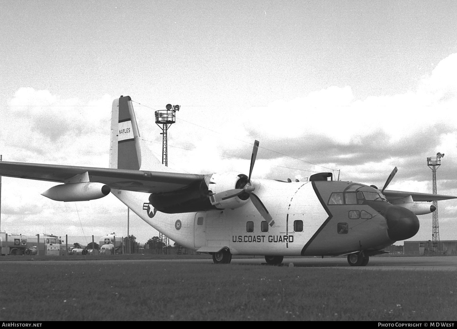 Aircraft Photo of 4505 | Fairchild C-123B Provider | USA - Coast Guard | AirHistory.net #71005