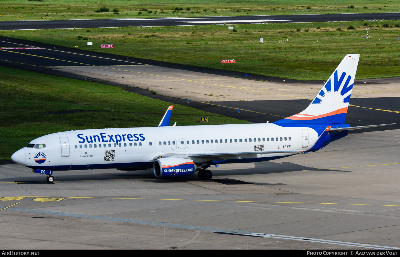 Aircraft Photo of D-ASXS | Boeing 737-8AS | SunExpress | AirHistory.net #71015