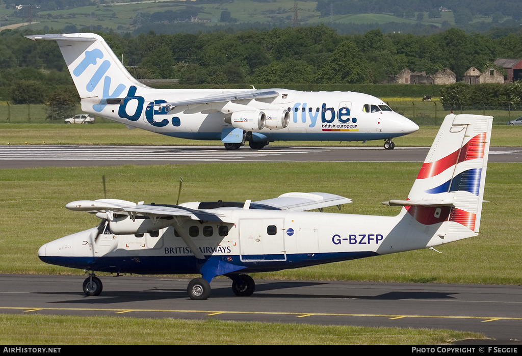 Aircraft Photo of G-BZFP | De Havilland Canada DHC-6-300 Twin Otter | British Airways | AirHistory.net #71023