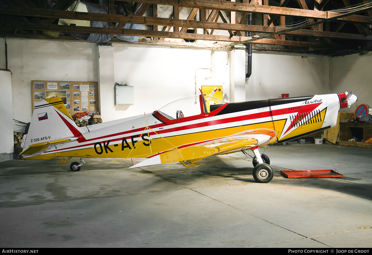 Aircraft Photo of OK-AFS | Zlin Z-526AFS-V Akrobat Special | AirHistory.net #71027