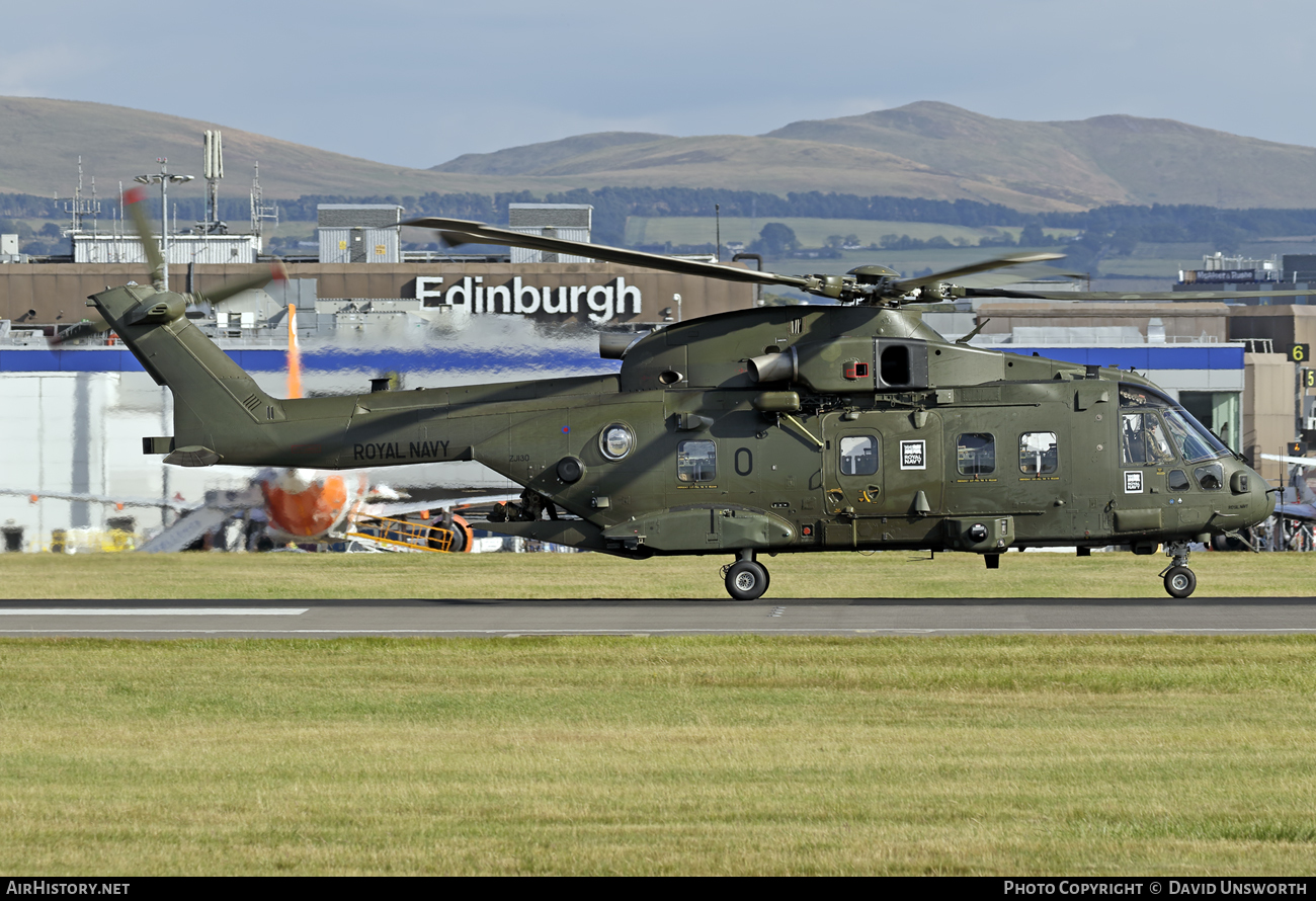 Aircraft Photo of ZJ130 | EHI EH101-411 Merlin HC3 | UK - Navy | AirHistory.net #71036