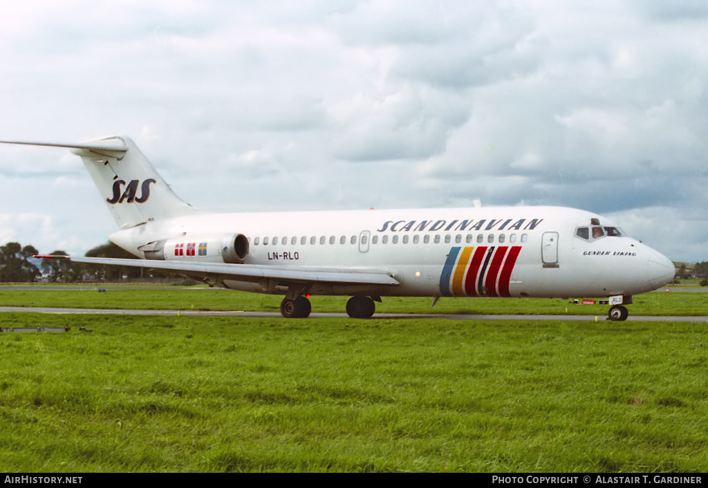 Aircraft Photo of LN-RLO | McDonnell Douglas DC-9-21 | Scandinavian Airlines - SAS | AirHistory.net #71037