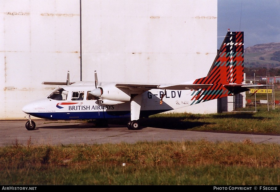 Aircraft Photo of G-BLDV | Pilatus Britten-Norman BN-2B-26 Islander | British Airways | AirHistory.net #71042