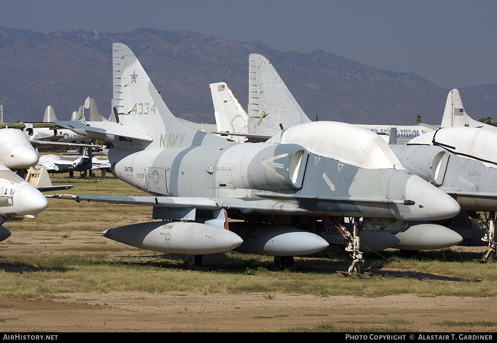 Aircraft Photo of 154334 | Douglas TA-4F Skyhawk | USA - Navy | AirHistory.net #71046