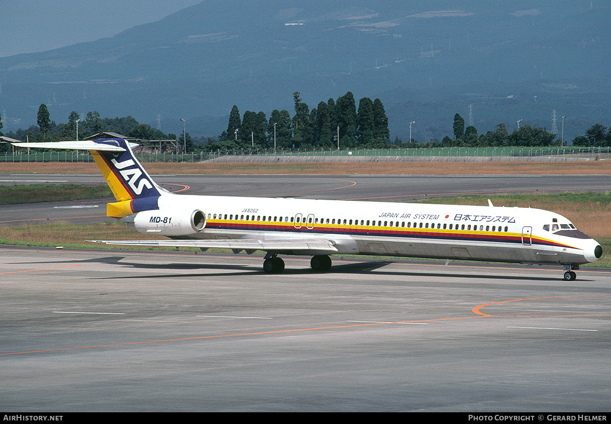 Aircraft Photo of JA8262 | McDonnell Douglas MD-81 (DC-9-81) | Japan Air System - JAS | AirHistory.net #71054