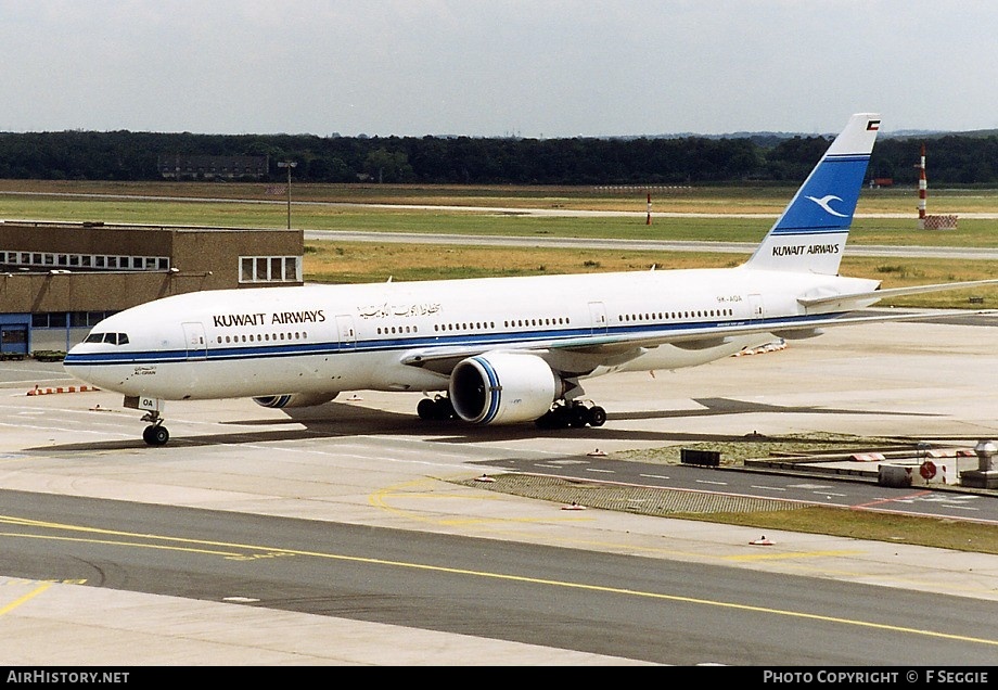 Aircraft Photo of 9K-AOA | Boeing 777-269/ER | Kuwait Airways | AirHistory.net #71061