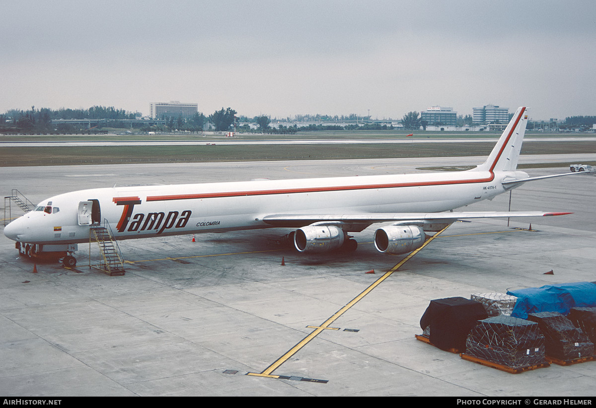 Aircraft Photo of HK-4176X | McDonnell Douglas DC-8-71(F) | TAMPA - Transportes Aéreos Mercantiles Panamericanos | AirHistory.net #71073