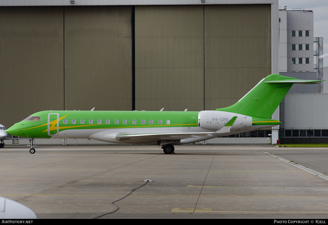 Aircraft Photo of P4-GMS | Bombardier Global Express XRS (BD-700-1A10) | AirHistory.net #71077