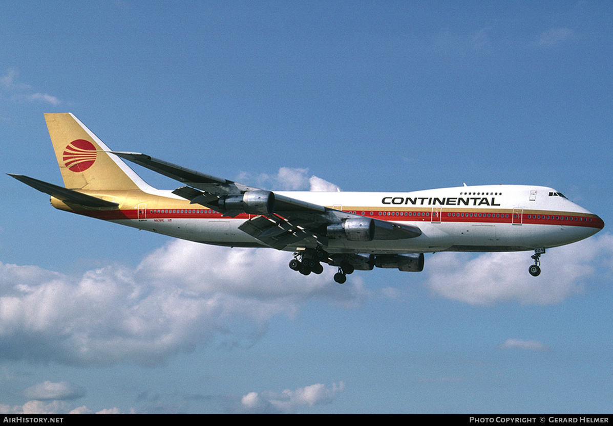 Aircraft Photo of N609PE | Boeing 747-238B | Continental Airlines | AirHistory.net #71089