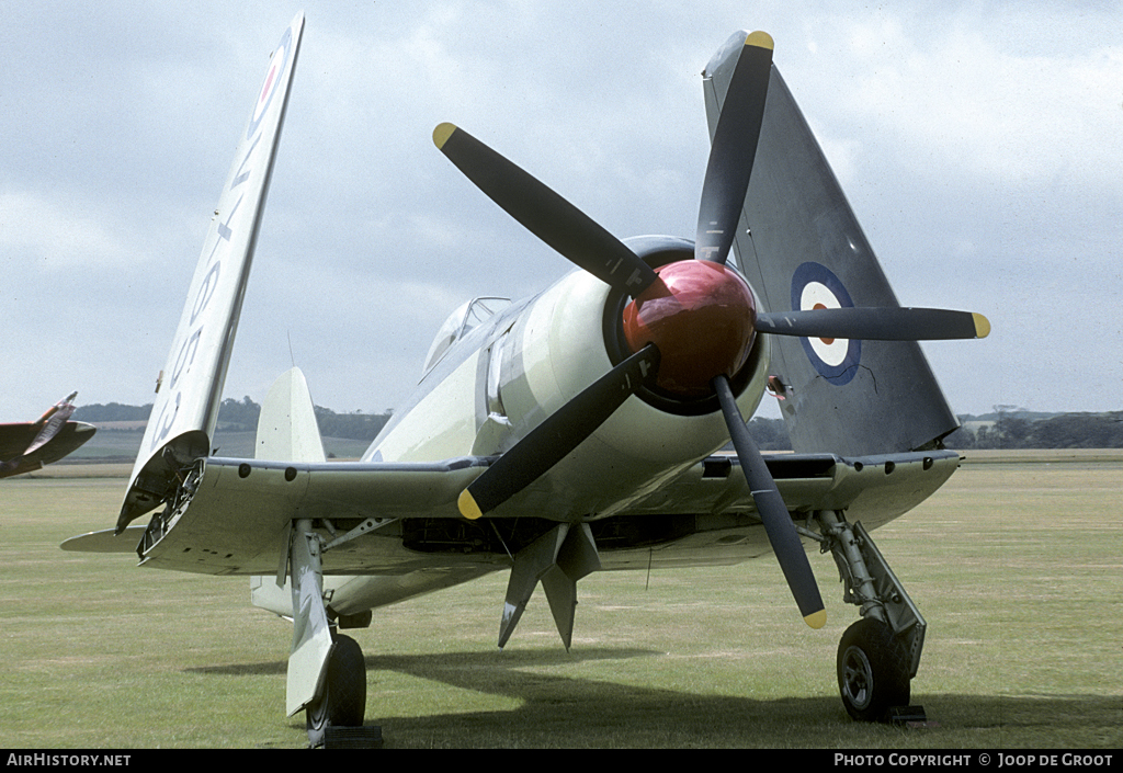 Aircraft Photo of G-BUCM / VX653 | Hawker Sea Fury FB11 | UK - Navy | AirHistory.net #71118
