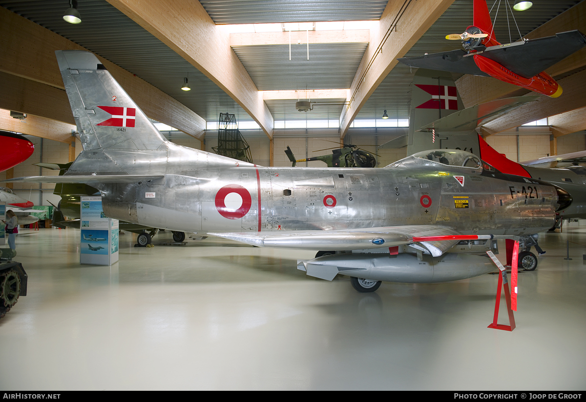 Aircraft Photo of F-421 | North American F-86D Sabre | Denmark - Air Force | AirHistory.net #71122