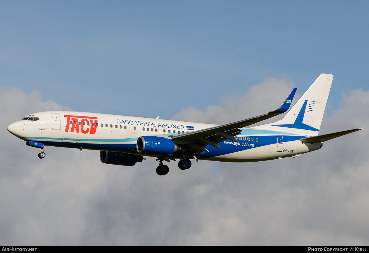 Aircraft Photo of D4-CBX | Boeing 737-8Q8 | TACV - Transportes Aereos de Cabo Verde | AirHistory.net #71125