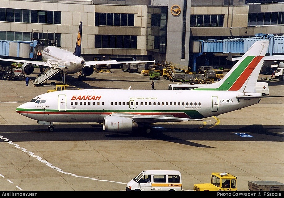 Aircraft Photo of LZ-BOB | Boeing 737-53A | Balkan - Bulgarian Airlines | AirHistory.net #71134