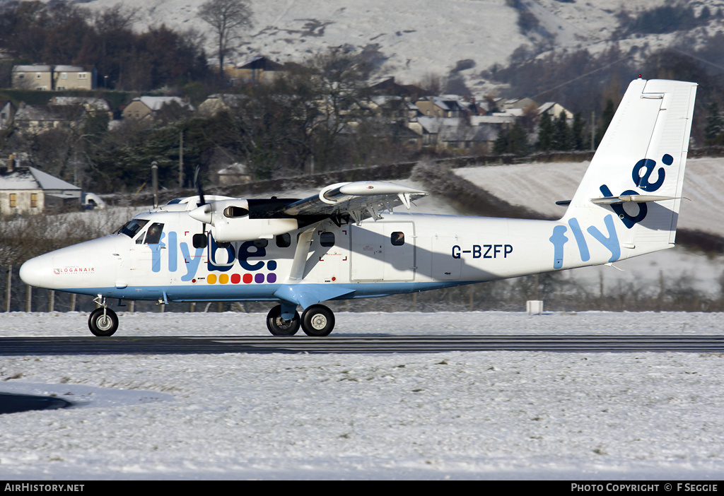 Aircraft Photo of G-BZFP | De Havilland Canada DHC-6-300 Twin Otter | Flybe | AirHistory.net #71136