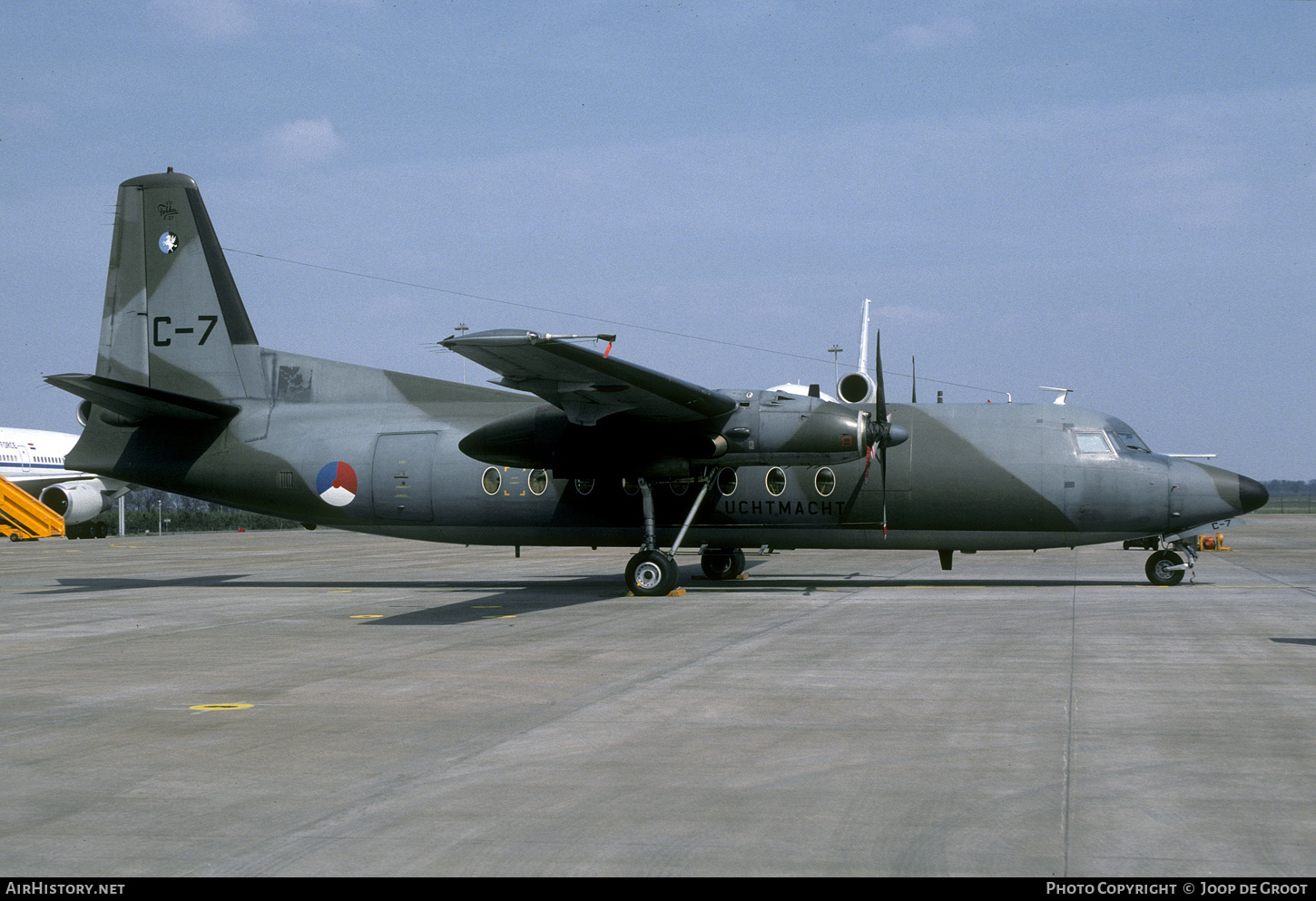 Aircraft Photo of C-7 | Fokker F27-300M Troopship | Netherlands - Air Force | AirHistory.net #71139