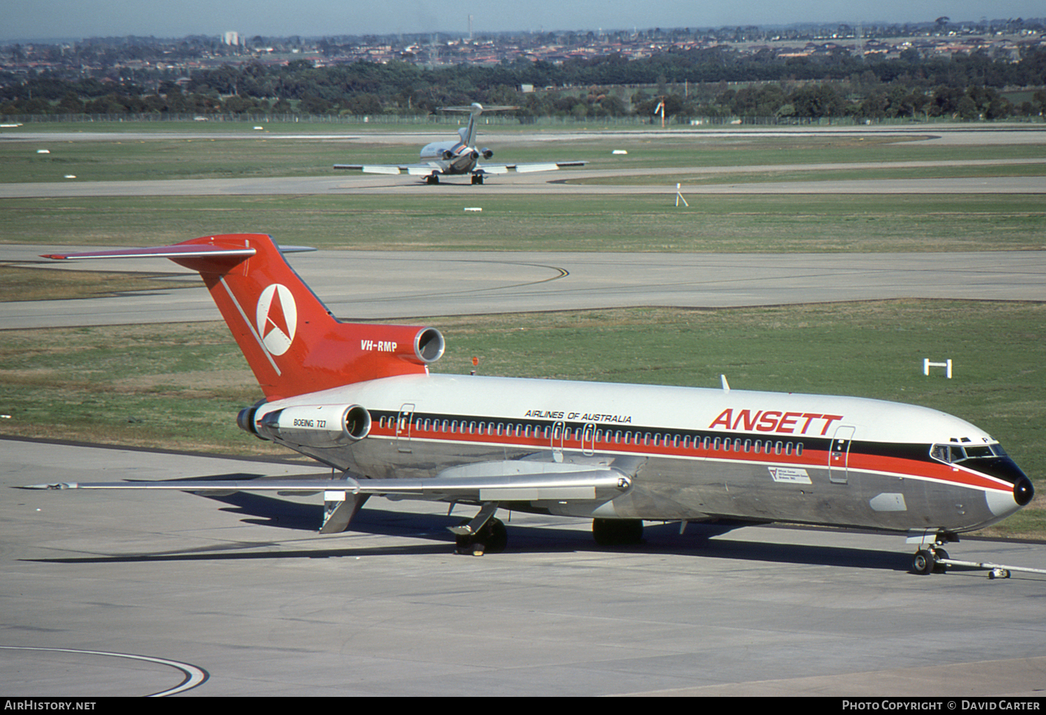 Aircraft Photo of VH-RMP | Boeing 727-277/Adv | Ansett Airlines of Australia | AirHistory.net #71145