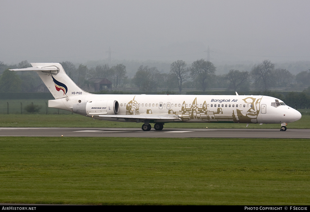 Aircraft Photo of HS-PGO | Boeing 717-23S | Bangkok Airways | AirHistory.net #71147