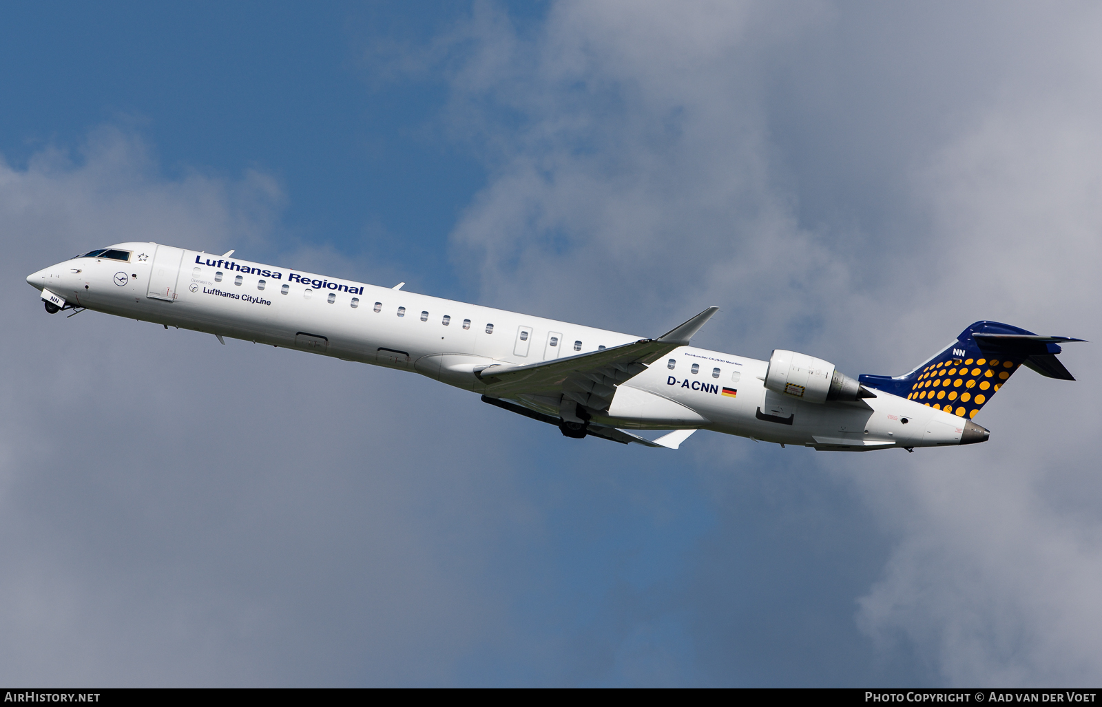 Aircraft Photo of D-ACNN | Bombardier CRJ-900LR NG (CL-600-2D24) | Lufthansa Regional | AirHistory.net #71150