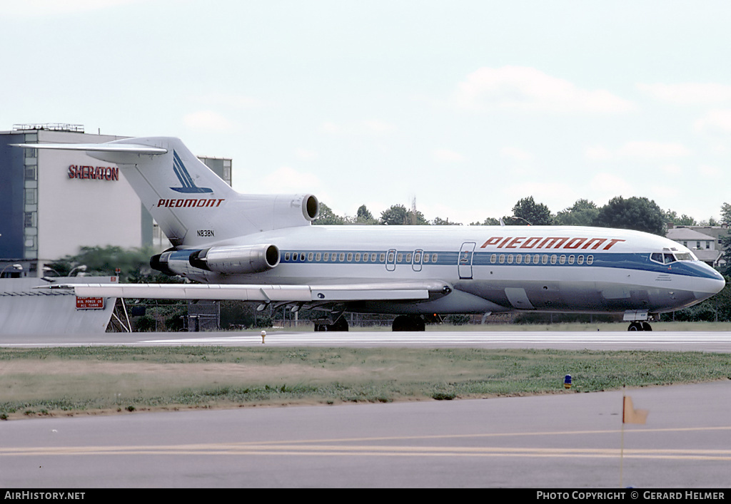 Aircraft Photo of N838N | Boeing 727-51 | Piedmont Airlines | AirHistory.net #71171