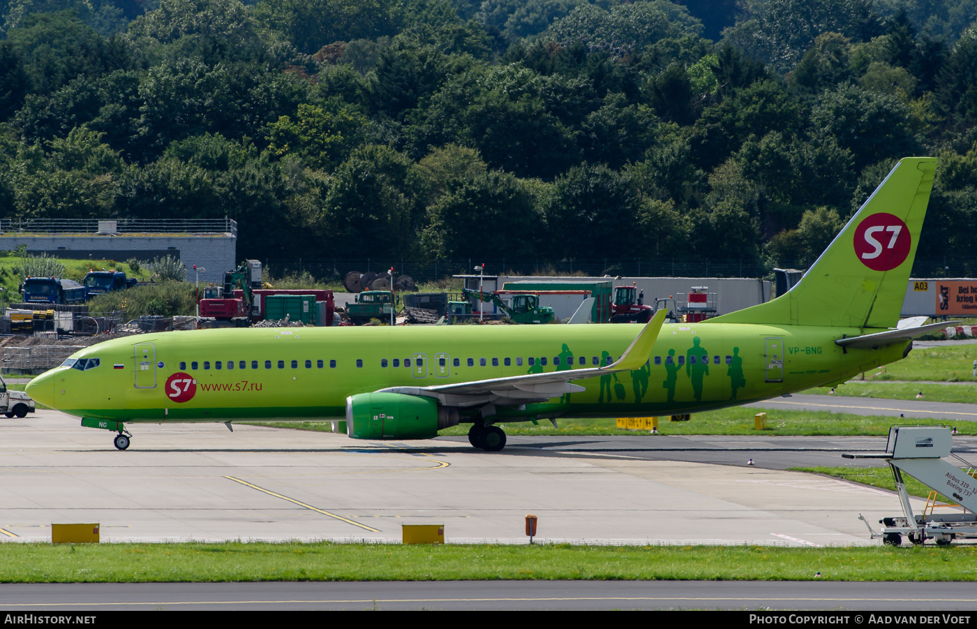 Aircraft Photo of VP-BNG | Boeing 737-83N | S7 Airlines | AirHistory.net #71180