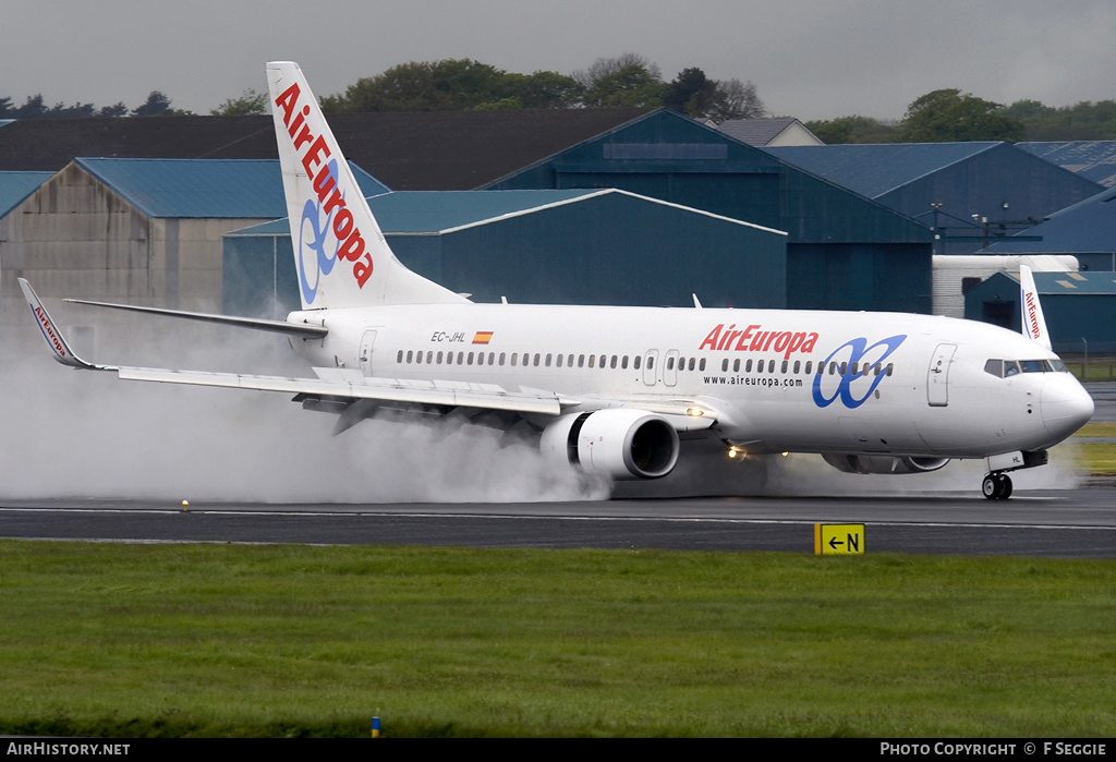 Aircraft Photo of EC-JHL | Boeing 737-85P | Air Europa | AirHistory.net #71186