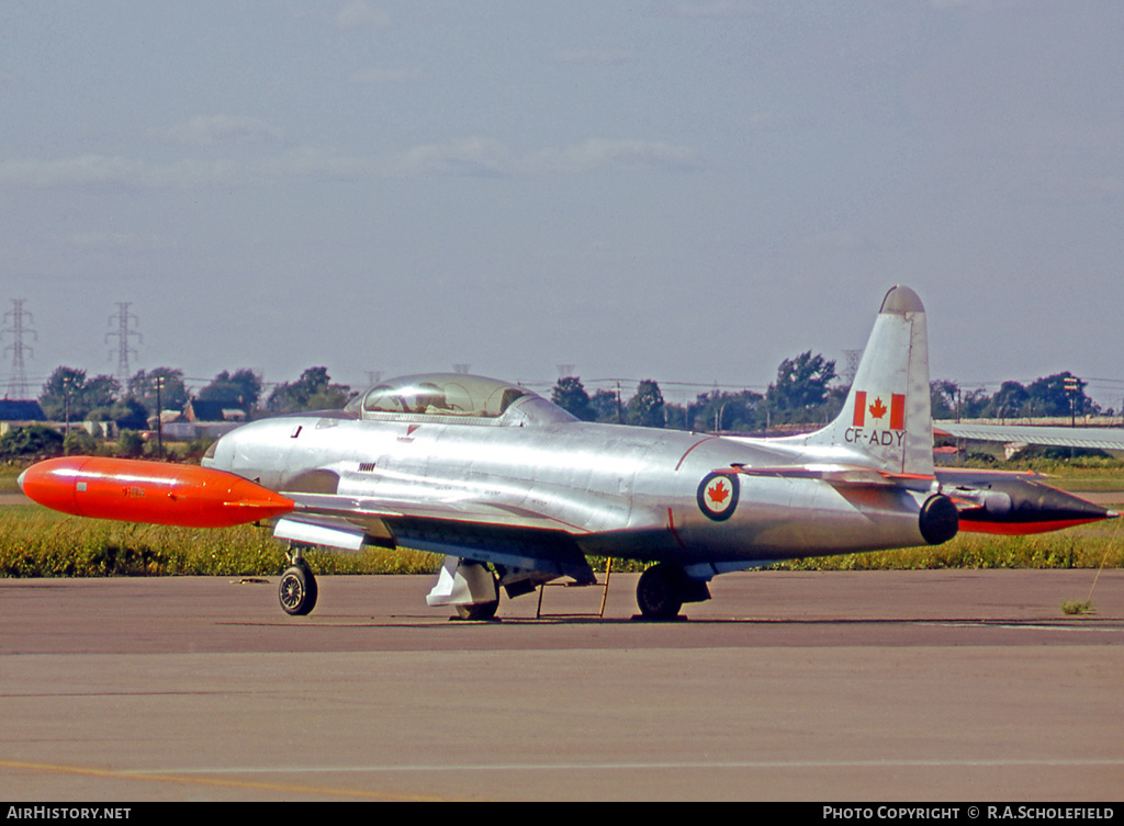 Aircraft Photo of CF-ADY | Canadair T-33AN Silver Star 3 | Canada - Air Force | AirHistory.net #71193