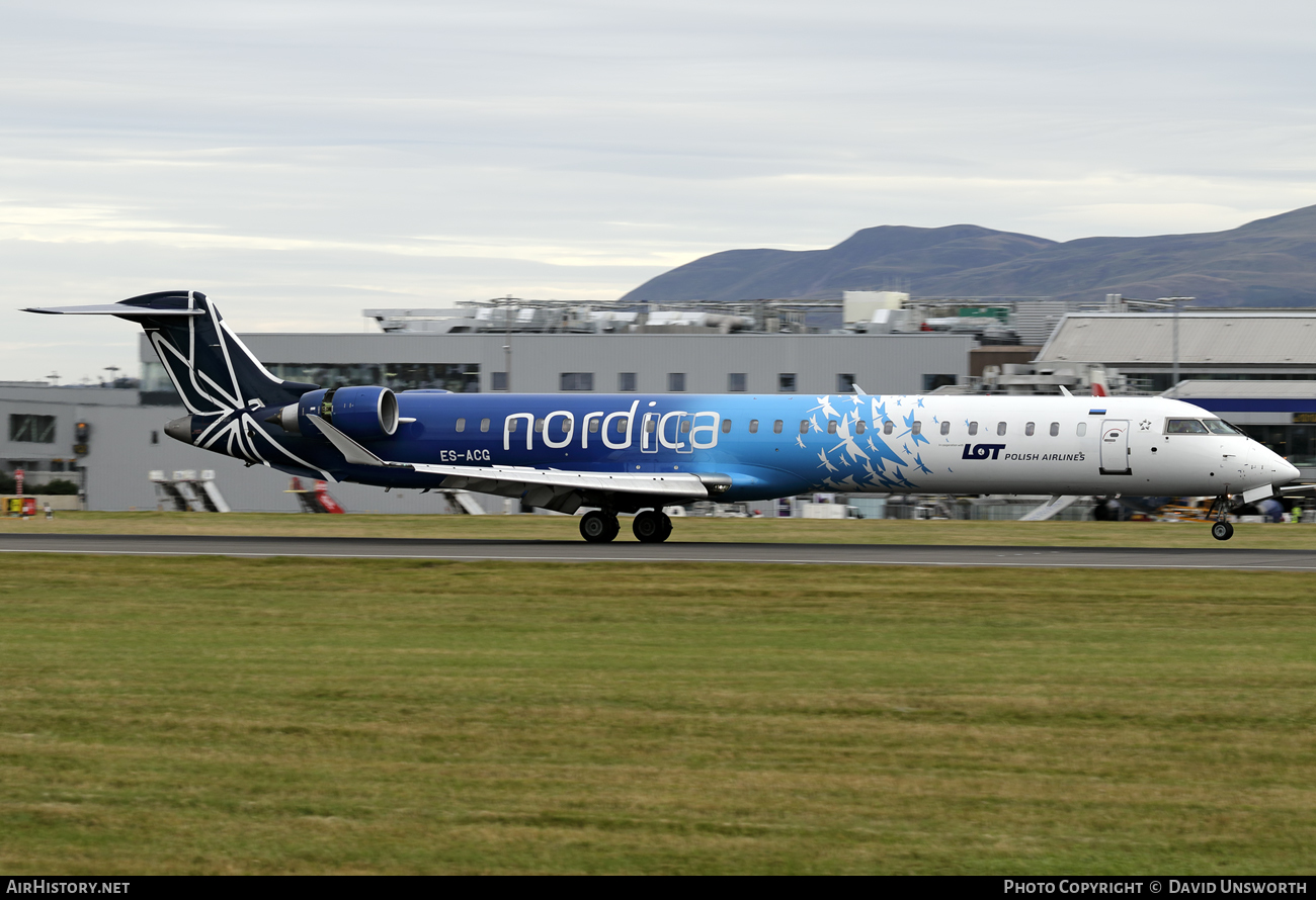 Aircraft Photo of ES-ACG | Bombardier CRJ-900 (CL-600-2D24) | Nordica | AirHistory.net #71197