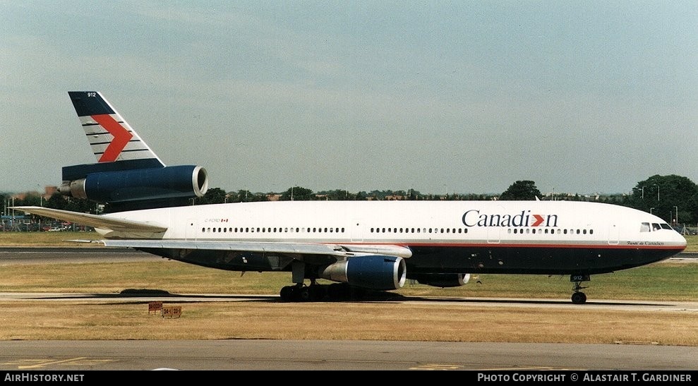 Aircraft Photo of C-FCRD | McDonnell Douglas DC-10-30 | Canadian Airlines | AirHistory.net #71212