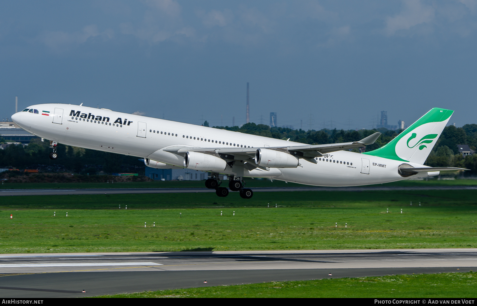 Aircraft Photo of EP-MMT | Airbus A340-313X | Mahan Air | AirHistory.net #71214