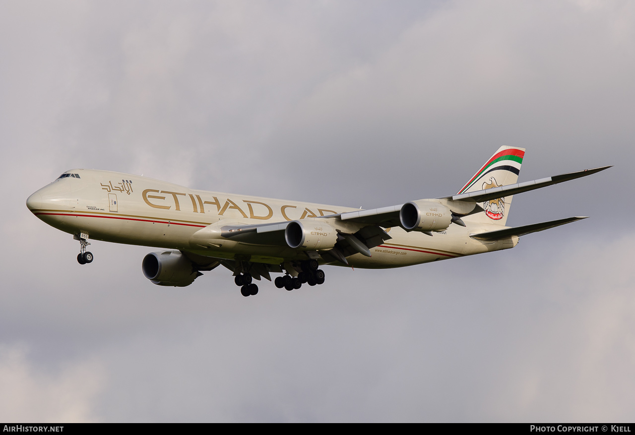 Aircraft Photo of N855GT | Boeing 747-87UF/SCD | Etihad Airways Cargo | AirHistory.net #71223