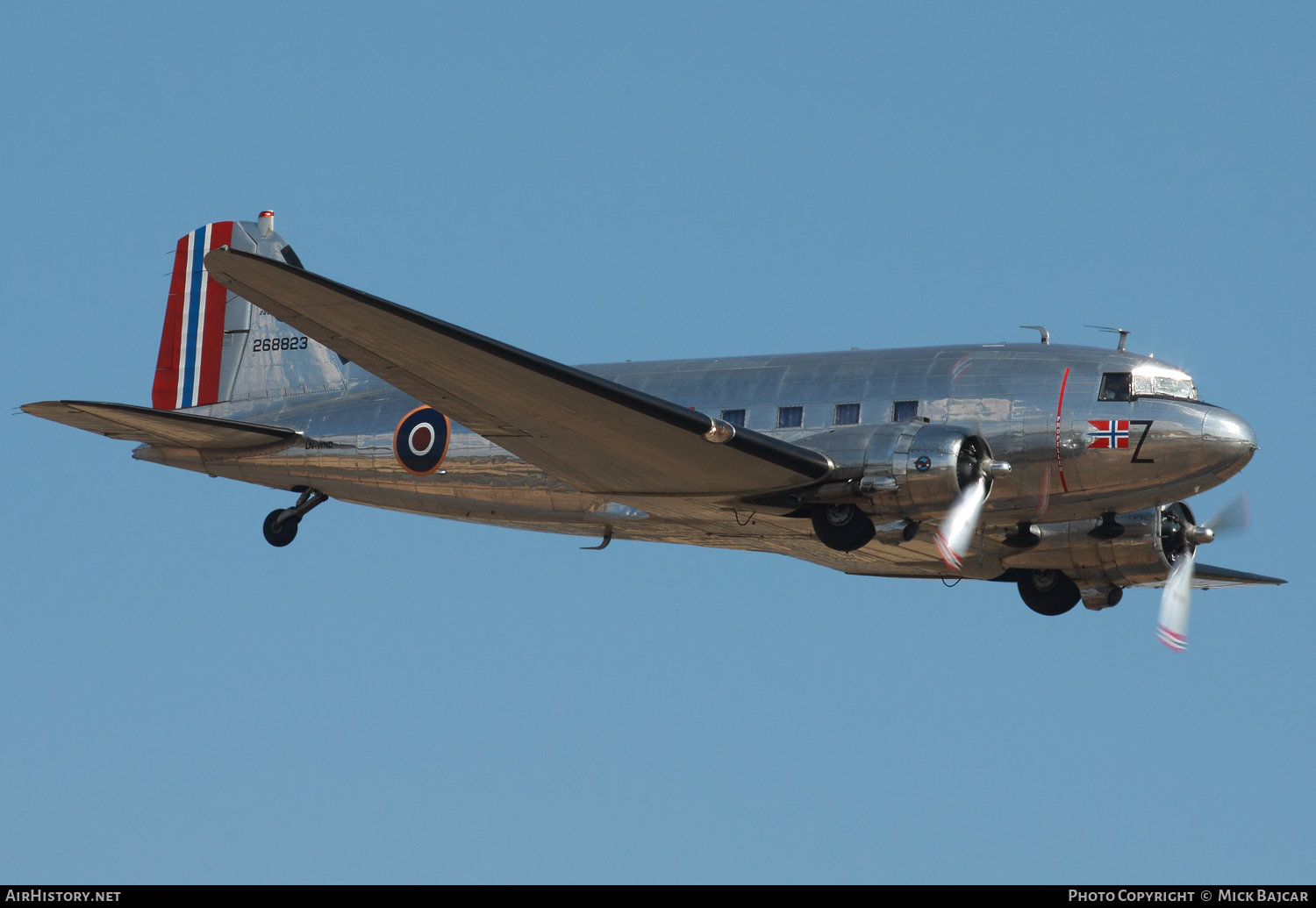 Aircraft Photo of LN-WND / 268823 | Douglas C-53D Skytrooper | Norway - Air Force | AirHistory.net #71224