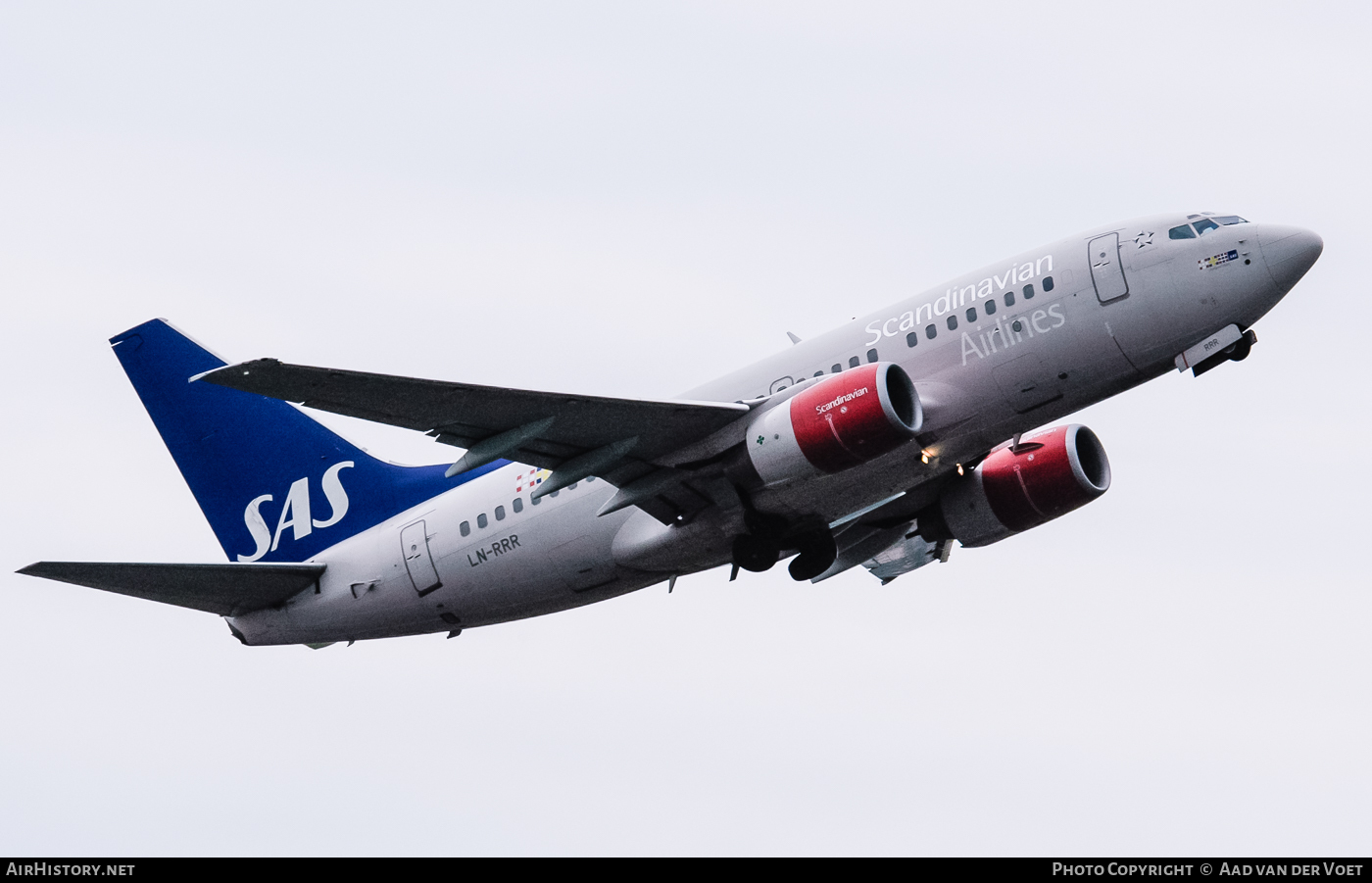 Aircraft Photo of LN-RRR | Boeing 737-683 | Scandinavian Airlines - SAS | AirHistory.net #71235