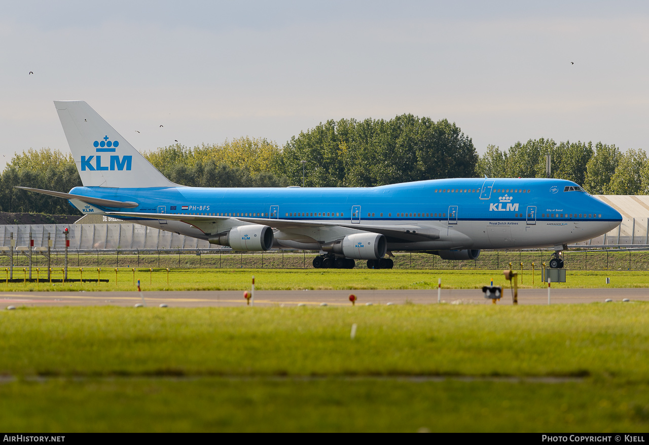 Aircraft Photo of PH-BFS | Boeing 747-406M | KLM - Royal Dutch Airlines | AirHistory.net #71236