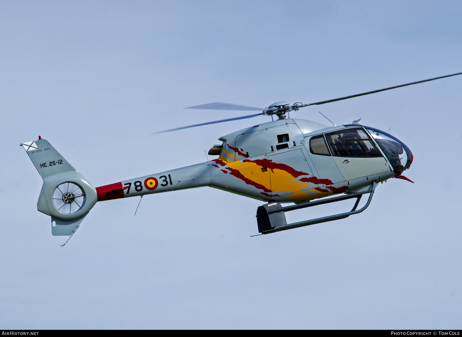 Aircraft Photo of HE.25-12 | Eurocopter EC-120B Colibri | Spain - Air Force | AirHistory.net #71257