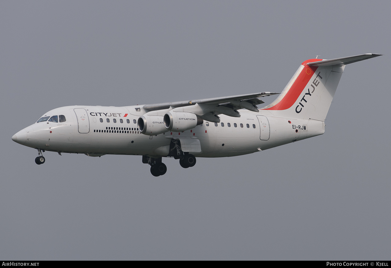 Aircraft Photo of EI-RJW | British Aerospace Avro 146-RJ85 | CityJet | AirHistory.net #71266