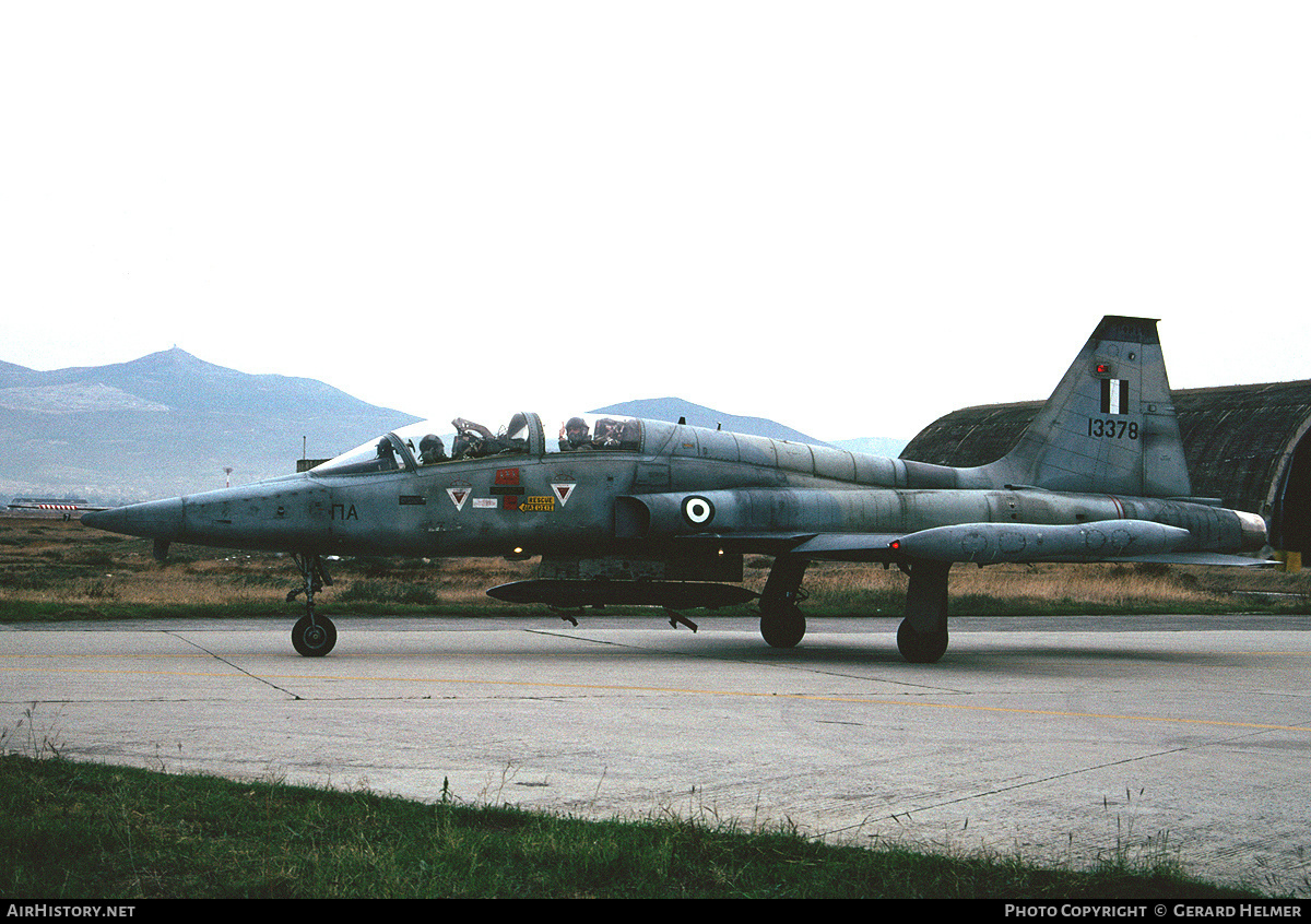Aircraft Photo of 13378 | Northrop F-5B Freedom Fighter | Greece - Air Force | AirHistory.net #71268