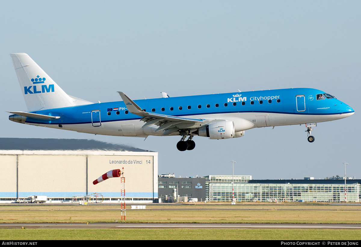 Aircraft Photo of PH-EXW | Embraer 175STD (ERJ-170-200STD) | KLM Cityhopper | AirHistory.net #71276