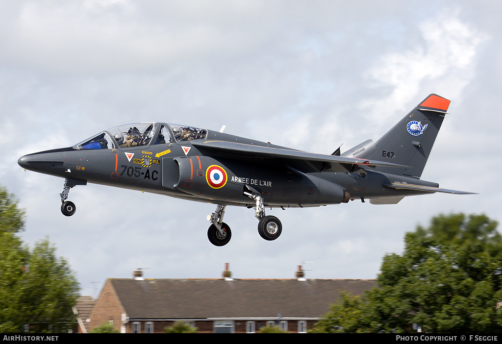 Aircraft Photo of E47 | Dassault-Dornier Alpha Jet E | France - Air Force | AirHistory.net #71285