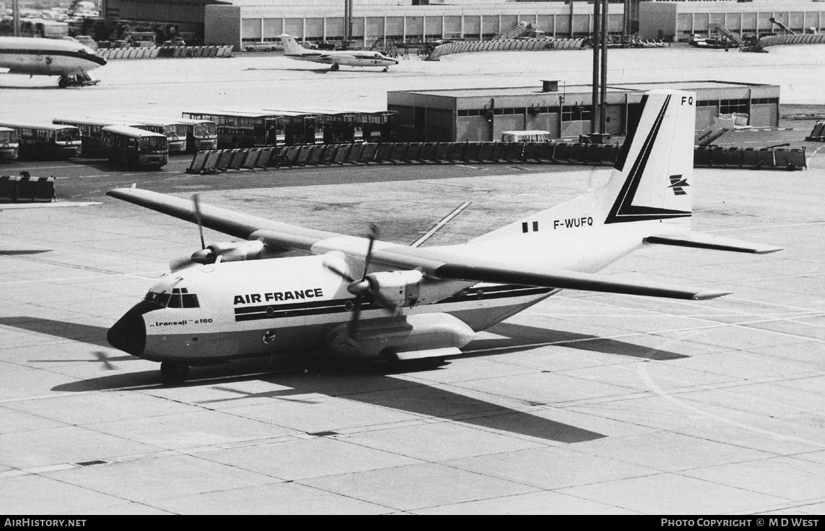 Aircraft Photo of F-WUFQ | Transall C-160P | Air France | AirHistory.net #71306