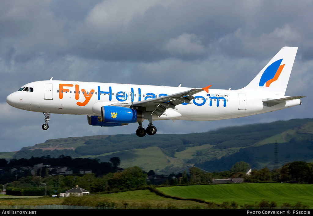 Aircraft Photo of SX-SMV | Airbus A320-231 | Fly Hellas | AirHistory.net #71312