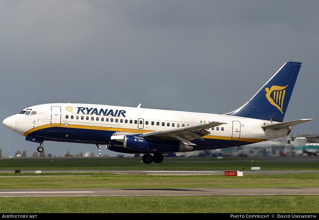 Aircraft Photo of EI-CJF | Boeing 737-204/Adv | Ryanair | AirHistory.net #71319