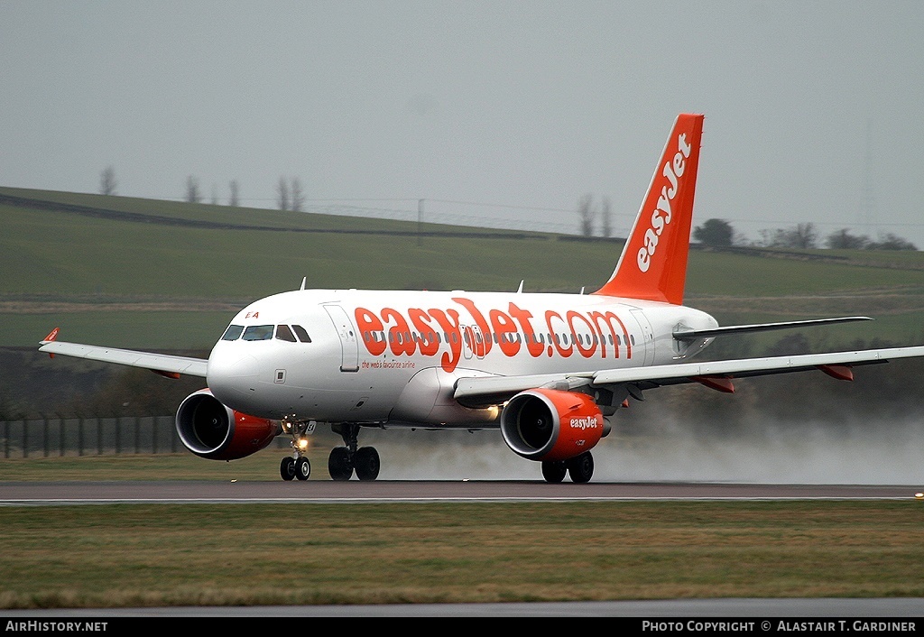 Aircraft Photo of G-EZEA | Airbus A319-111 | EasyJet | AirHistory.net #71321