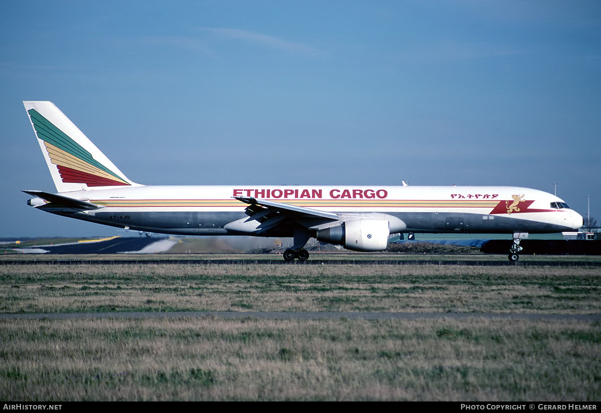 Aircraft Photo of ET-AJS | Boeing 757-260PF | Ethiopian Airlines Cargo | AirHistory.net #71324